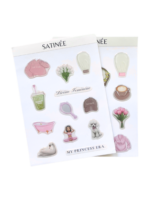 Stickers 3D - Satinée
