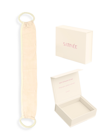 Gant Exfoliant en Soie - Dos