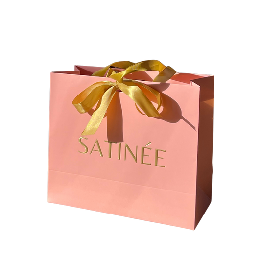 Sac cadeau Satinée